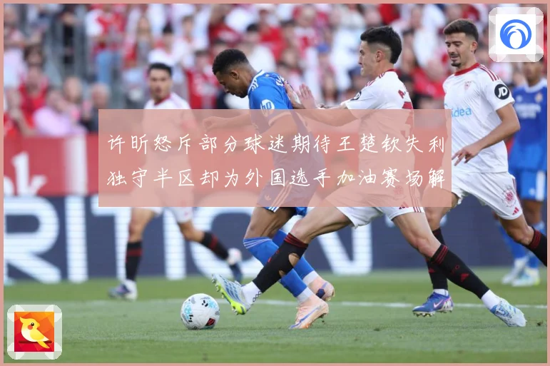 许昕怒斥部分球迷期待王楚钦失利独守半区却为外国选手加油赛场解读